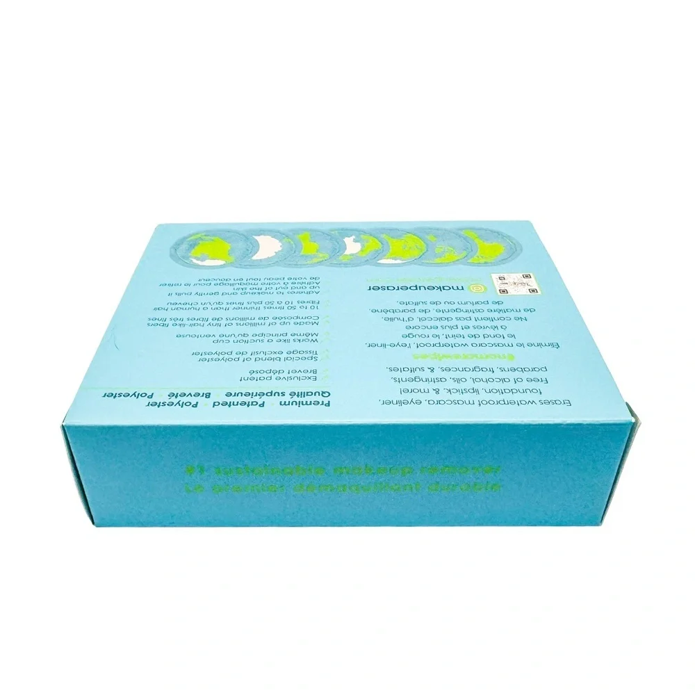 MakeUp Eraser Reusable Makeup Remover Pads 7-day Set Earth World Travel Gift NWT